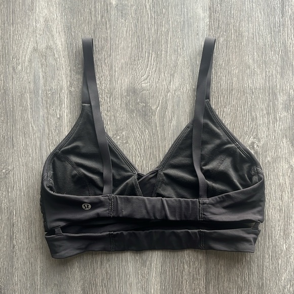 Lululemon Lean In Bra ✧ Black ✧ Size 8 - Picture 4 of 7